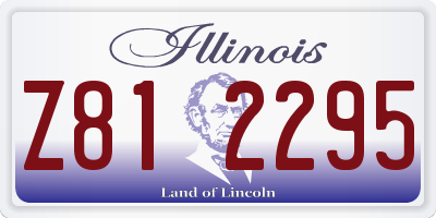 IL license plate Z812295