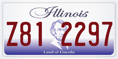 IL license plate Z812297