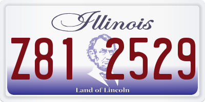 IL license plate Z812529