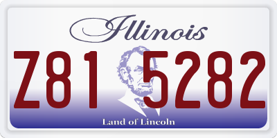 IL license plate Z815282