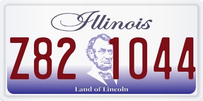IL license plate Z821044