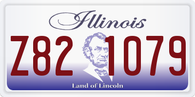 IL license plate Z821079