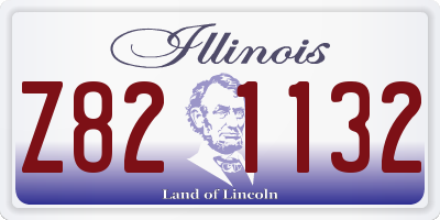 IL license plate Z821132