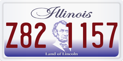 IL license plate Z821157