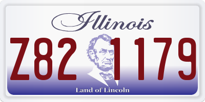IL license plate Z821179