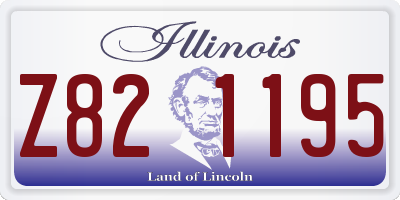 IL license plate Z821195