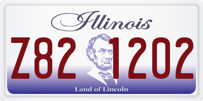 IL license plate Z821202