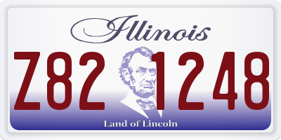 IL license plate Z821248