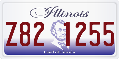 IL license plate Z821255