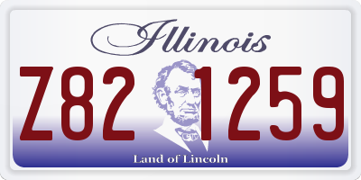 IL license plate Z821259
