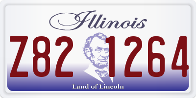 IL license plate Z821264