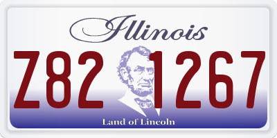 IL license plate Z821267