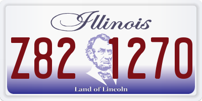 IL license plate Z821270