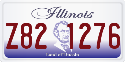IL license plate Z821276