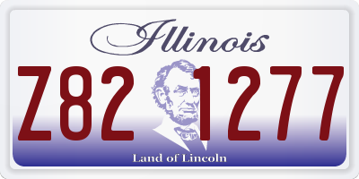 IL license plate Z821277