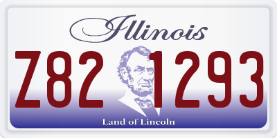 IL license plate Z821293