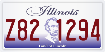 IL license plate Z821294