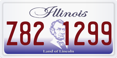 IL license plate Z821299