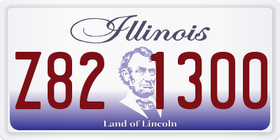 IL license plate Z821300
