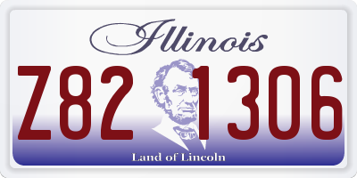 IL license plate Z821306