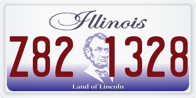 IL license plate Z821328