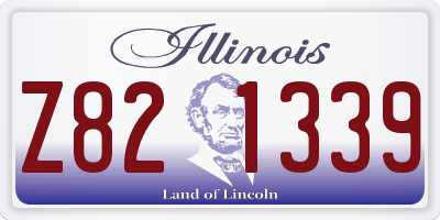 IL license plate Z821339