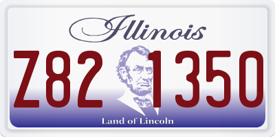 IL license plate Z821350