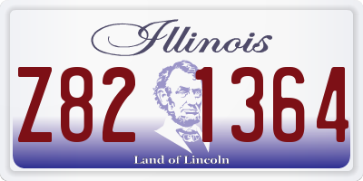 IL license plate Z821364