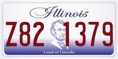 IL license plate Z821379
