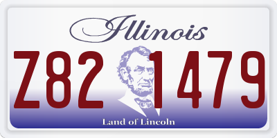 IL license plate Z821479