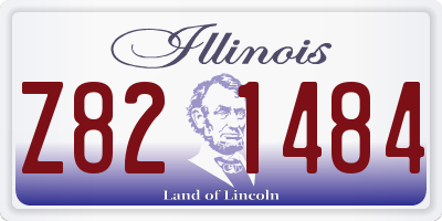 IL license plate Z821484