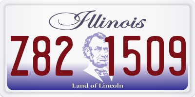 IL license plate Z821509