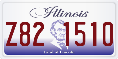 IL license plate Z821510