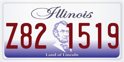 IL license plate Z821519