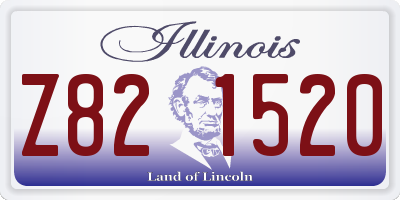 IL license plate Z821520