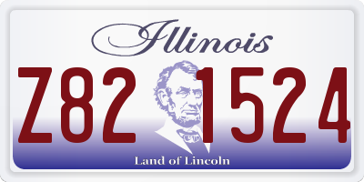 IL license plate Z821524