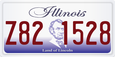 IL license plate Z821528