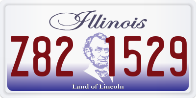 IL license plate Z821529