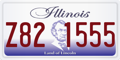 IL license plate Z821555