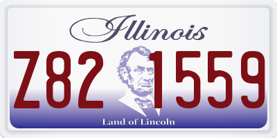IL license plate Z821559