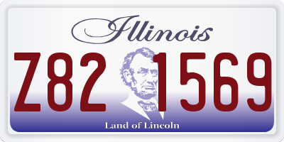 IL license plate Z821569