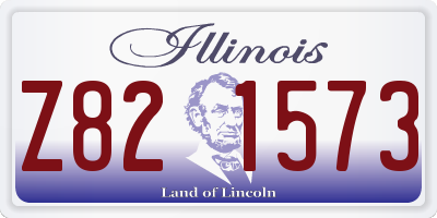 IL license plate Z821573