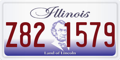 IL license plate Z821579