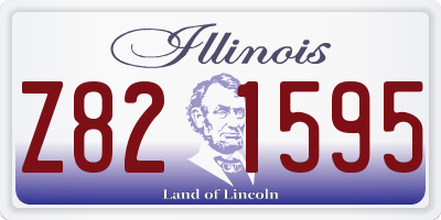 IL license plate Z821595