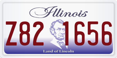 IL license plate Z821656