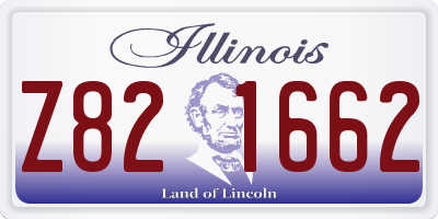 IL license plate Z821662