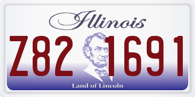 IL license plate Z821691