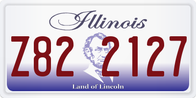 IL license plate Z822127