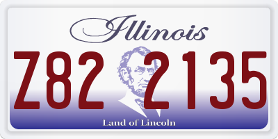IL license plate Z822135