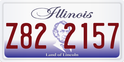 IL license plate Z822157